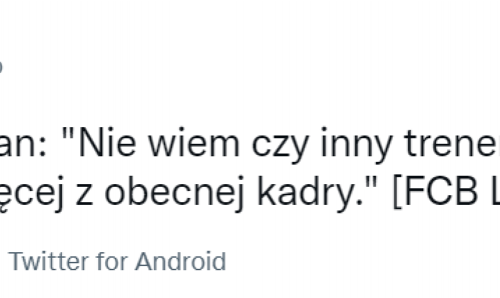 Koeman na temat SIŁY KADRY Barcelony xD